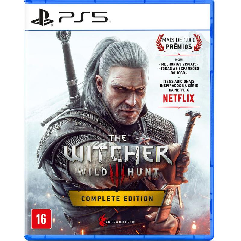 Imagem do produto The Witcher 3: Wild Hunt Complete Edition PS5 - Físico em Magazine Luiza